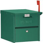 4325grn Industries Tray Outgoing Mailbox Green Mail Salsbury 4300 Aluminum