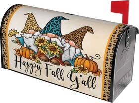 Fall-01 Ivarunner Spring Mailbox Cover 21 Inch X 18 Magnetic Covers Standard Size Gnome