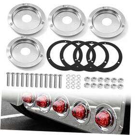 Jhsl000028 Jivelum 4pcs Watermelon Lights Bracket Stainless Steel Bezel With