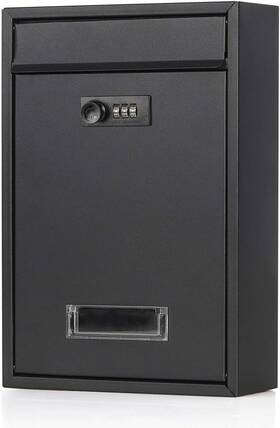 Jssmst 313033157116 Locking Mailbox Wall Mounted Vertical- Mail Boxes With Combination Lock L