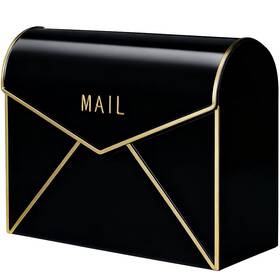 Ry-kathfly-3141 Kathfly Wall Mount Mailbox Waterproof Rustproof Metal Mail Holder 12.6 Inch W X 4.7 D