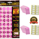 Kdwitllv20 Sunburst Systems Pcs Yard Garage Sale Prepriced Stickers 689198837096