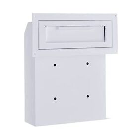 Key Drop Box Door Mail Slot Double Mailbox For Business Cash With