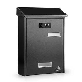 Gfm-000002 Kingcephas Outside Wall-mounted Mailbox With Combination Lock Suggestion Box Square And