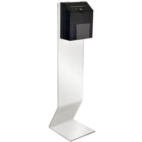 Kaccb10 Kingdom Acrylic Church Donation Box With Stand And Brochure Holder