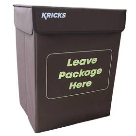 Sn9013 Kricks Package Delivery Box For Outside - Foldable Glow-in-the-dark Durable Easy To Use