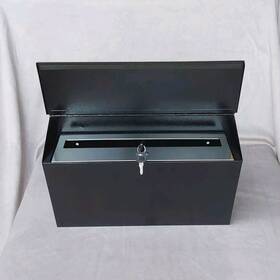 Mb08 Kyodoled Locking Mail Box Large Capacity Wall-mount Rust-resistant 2 Keys 10x16 Inch