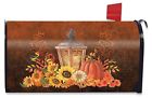 L00503 Briarwood Lane Fall Lantern Primitive Large Mailbox Cover 818138021640