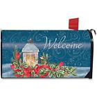 L00519 Winter Lantern Mailbox Covers Holly Large Holiday Oversized 818138022265