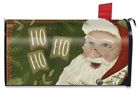 L00713 Briarwood Lane Primitive Santa Christmas Large Mailbox Cover 818138028878