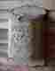 La2640 Marmalade Mercantile French Country Metal Post Box Embossed Vintage Look Shabby Cottage Wedding Chic