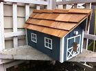 Lancaster Crafted Blue Style - Mailbox County Pa Amish Light Barn
