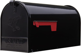 Large Us Mailbox Heavy-duty Extra Galvanized Steel Jumbo Post Mount Big Mail Box
