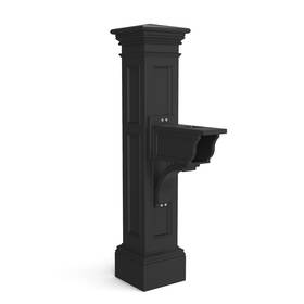 La2621730 Lawnitator 5805b Liberty Mailbox Post- Black