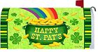 Leprechaun 2 Happy Mailbox Gold Pot St Cover Hat Magnetic Patricks Day Sided