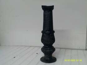 Pedestal14 Letterbox 37472 Mailbox A Part Cast Iron Lb009/37472 23 Black 1/2 Inch Tall
