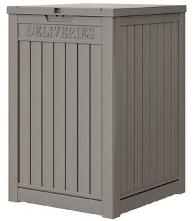 Tt006-gr03-vc Lhbgo Package Delivery Box For Outside 48 Gallon Storage With Lockable Secure Lar