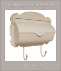 Shb-1004 Lite Hummingbird Ships " Special Day Wall "champagne Mailbox