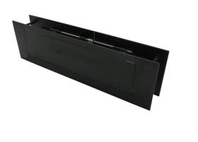 Litlheim 090058190214 Black Mail Slot Stainless Steel 13 X 4 Inches For Almost Any Door Size