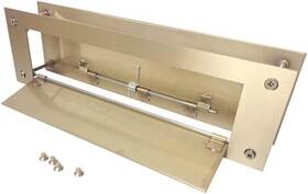 Litlheim 090058190283 Gold Color Mail Slot Stainless Steel 13 X 4 Inches For Almost Any Door