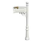 Lm-804-lpst-wht Qualarc Lewiston Mailbox And