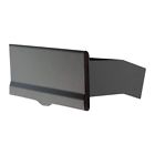 Lm6-810-blk Qualarc Letter Plate With Wall Liner Black