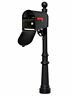 Lmpst-e1-lkit-804-blk Qualarc Lewiston Rust Free Cast Aluminum Locking System