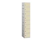 98168tn-a Lockers 98168tn- Salsbury 8-tier Tan Plastic Assembled