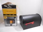 12127l Locking Mailsafe Gibraltar Post-mount Mailbox Ii Black Rural