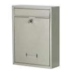 Wwvk0s01 Locking Wall-mount Mailboxes Mailbox Read Gibraltar Weston Steel -