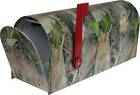 Re056-b Lodge Re056- Decor Cabin Camo Mailbox Metal Retreat Lake