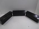 8677c Lot Small Black 3 Aluminum Mailbox