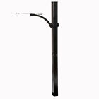 Lsdpk0000 Unbranded Postmaster Black Steel Mailbox