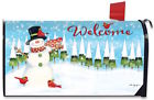 M00100 Briarwood Lane Winter Snowman Magnetic Mailbox Cover Seasonal 814212025375