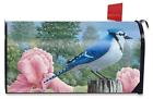 M00132 Briarwood Lane Blue Jays Spring Mailbox Cover Floral 814212029984