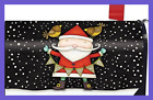 M00250 Cheerful Santa Christmas Magnetic Mailbox Cover Holiday Standard 814212024873