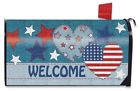 M00364 Briarwood Patriotic Patchwork Welcome 814212027898