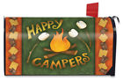 M00474 Briarwood Lane Happy Campfire Fall Magnetic Mailbox Cover 818138029226