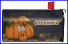 M00497 Briarwood Lane Pumpkin Patch Welcome Mailbox Cover Fall 818138021466