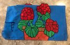 M00535 Unknown Floral Nylon Mailbox Cover Standard Sz Beautiful Bright Colorful