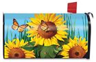 M00598 Briarwood Lane Sunflower Field Summer Magnetic Mailbox Cover 818138024719