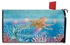 M00604 Briarwood Lane Mermaid Summer Magnetic Mailbox Cover Nautical 818138024948