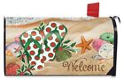 M00651 Briarwood Lane Coastal Christmas Beach Magnetic Mailbox Cover 818138029134