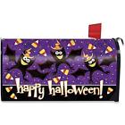 M00703 Happy Halloween Mailbox Covers Bats Magnetic Candy Corn 818138027598