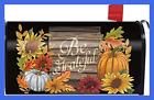 M00706 Briarwood Lane Be Grateful Autumn Magnetic Mailbox Cover 818138027673