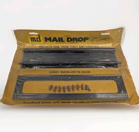 Macklanburg-duncan 705353291203 Matte Black 13 Inch Extruded Aluminum M-d Building Products Mail Drop Slot Nos