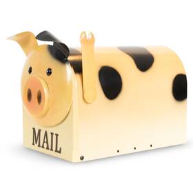 Made Easy Kit 810144300160 Metal Mailbox Animal Design - Fast Straight Forward Post Mounting Bracket Ins