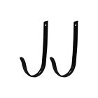 Magazine Hooks Sturdy Gibraltar Metal Black Wall Mount - Mailbox