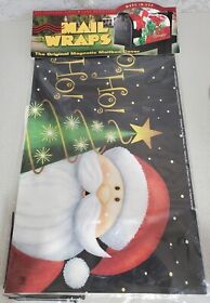 6217 Magnet Works Mail Wrap Mailbox Magnetic Cover Santa Tree Ho Ho. Size 6.5x19
