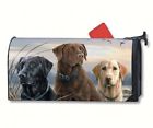 Magnet Works Mailwrap Proud Labs Retriever Dogs Magnetic Mailbox Wrap Cover 843259015896